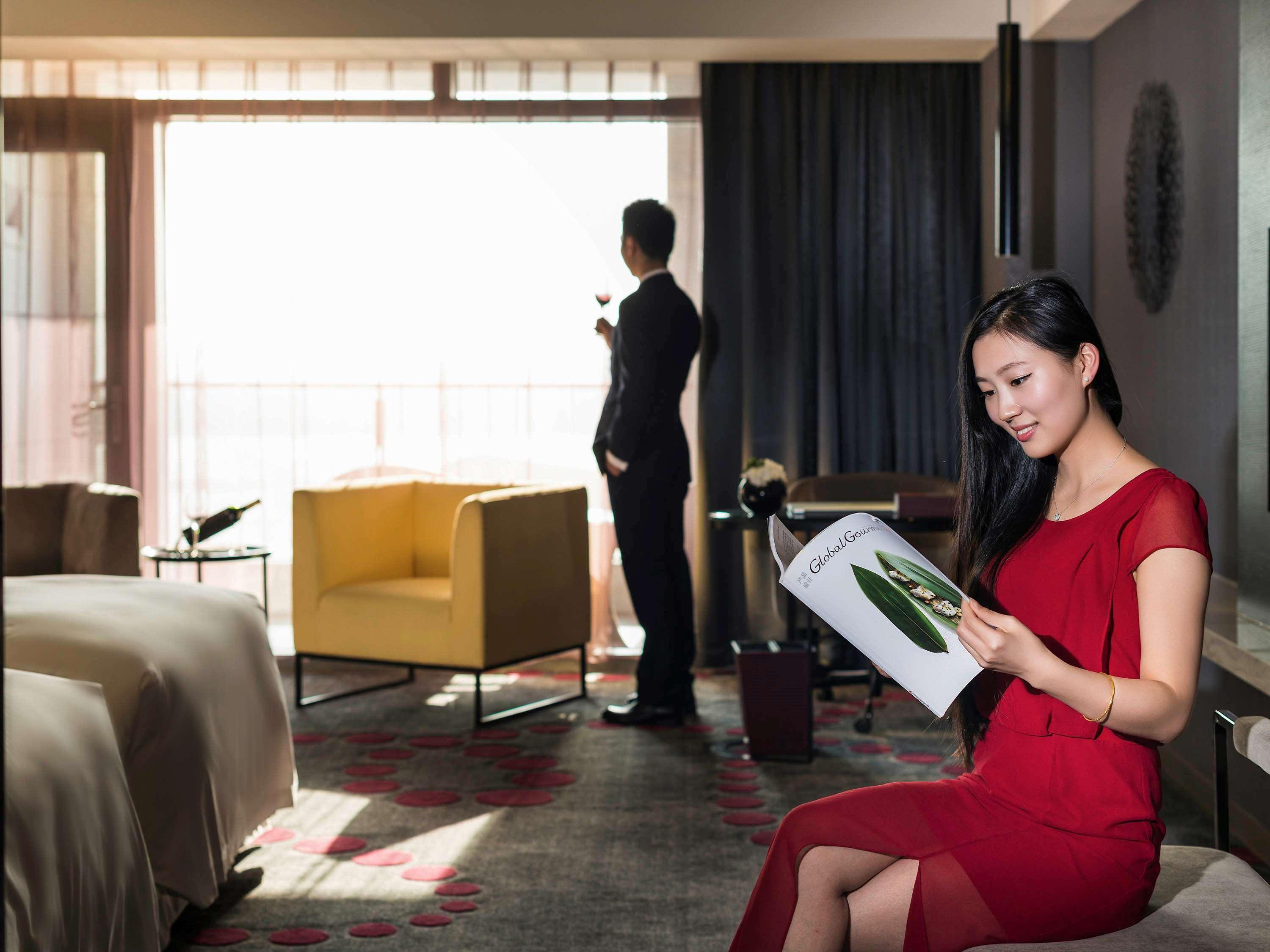 พูลแมน หนานจิง ลู่เกา แอร์พอร์ต โฮเต็ล Hotel นานกิง ภายนอก รูปภาพ